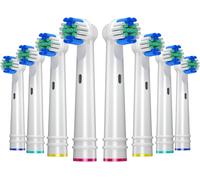 Tête De Brosse De Remplacement Pour Oral B, 8 Paquets De Têtes De Brosse À Dents Électrique Pour Oral B Braun, Eb17-P Precision Clean Brush Heads Fit For Pro, Vitality Smart Genius Series[Z200]