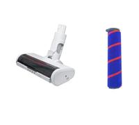 Tête de brosse électrique for aspirateur avec éclairage LED, compatible avec Xiaomi, 1C K10 G9 G10 G9Plus G10Plus G9Pro G10Pro, accessoire de remplacement(Set 2)