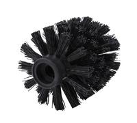 Tête de brosse en forme de boule - Taille de 9,9 x 8,9 cm, recharge durable, poils de nettoyage durs | Nettoyeur de bol de toilettes pour chaise percée Entretien des articles sanitaires Fixation