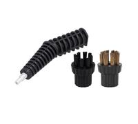 Tête de brosse en laiton/nylon, connecteur de buse, for vadrouille à vapeur, appareils ménagers, accessoires d'aspirateur, 3 pièces
