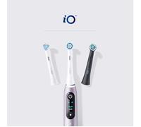 Tête de brosse - ORAL-B - iO Ultimate Clean - 4 pièces - Noir - Compatible Oral-B iO