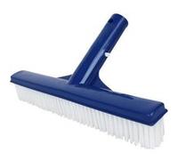 Tête de brosse paroi 25 cm bleu pour piscine adaptable sur manche standard ou télescopique