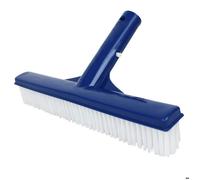 Tête de brosse paroi 25 cm bleu pour piscine adaptable sur manche standard ou télescopique - Linxor