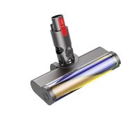 Tête De Brosse Principale D for Aspirateur, Tête De Brosse Douce, Compatible Avec Dyson, Aspirateurs Sans Fil Minces V7 V8 V10 V11 V15 V10 Avec Lumière LED Verte for La Maison