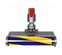 Tête De Brosse Principale D'aspirateur, Accessoire for Plancher En Bois Dur, Remplacement De La Tête De Brosse À Rouleau Souple Avec Lumières LED Vertes, Compatible for Dyson, V15 V11 V10 V8 V7