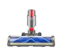 Tête De Brosse Principale D'aspirateur BOFO, Compatible for Dyson, Fixation for Tapis De Sol En Bois Dur V10 Slim V12 Slim Avec Lumière LED, Tête De Nettoyage De Brosse À Poils Turbo En Forme De V