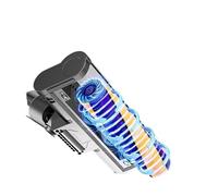 Tête De Brosse Principale De Rechange For Aspirateur Dyson, Compatible Avec V12 Detect Slim V10slim Roller, Tête De Brosse À Rouleau Souple Verte