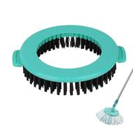 Tête de Brosse Rechange pour Leifheit Clean Twist Mop 2.0 - Rotative Brosse à récurer de Rechange Base pour Nettoyage des sols, Salle de Bain, Cuisine