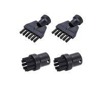 Tête De Brosse Ronde En Nylon, Brosses À Poils De Cuivre, Brosse Plate, Compatible Avec Les Aspirateurs Vapeur Karcher, SC1 SC2 SC3 SC4 SC5 CTK10(SET1)