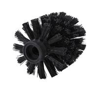 Tête de brosse WC universelle de rechange pour cuvette de toilette | Têtes de rechange pour brosse WC en forme de boule, tête de brosse WC avec poils rigides robustes, design facile à visser