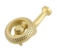 Tête de Brûleur à Gaz Ø94mm en Fonte, 1 Pièce | Compatible Brûleurs et Plaques Gaz, Entretien Simple, Usage la Cuisine et Location, Finition Lisse, Couleur Or