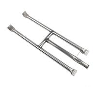 Tête de brûleur de four en acier inoxydable 304 pour H U ou forme ronde, compatible avec four de table, résistance aux hautes températures, entrées de gaz et d'oxygène réglables pré-percées (en forme
