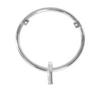Tête de brûleur en acier inoxydable 304 pour grilles de cuisson - Forme ronde en H ou en U pour une répartition équilibrée et un contrôle de la flamme (ronde)