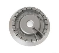 Tête de Brûleur pour gaz 8,2cm Distribution Flamme Uniforme Tête | Distribution flamme uniforme, cuisson précise, métal , taille 8,2cm, sécurité améliorée