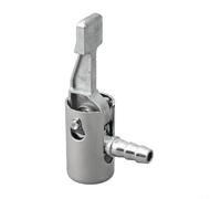 Tête de buse de rechange pour pompe à pied de vélo conçue pour les types de valves de 6 mm de diamètre en alliage d'aluminium