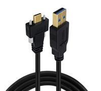 Tête de câble USB de type C avec verrouillage à vis, conception d ' une connexion sécurisée pour caméras industrielles et équipements d ' automatisation Câble USB C pour caméra industrielle avec à vis