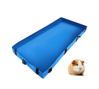 Tête de cage pour cochon de cochon d'Inde, tapis de cage pour petits animaux absorbants, fabriqué en matériau lapin de hamster, le tapis de cheville est pratique pour le nettoyage et rispar
