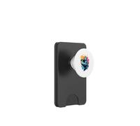 Tête de caméléon Cartoon avec Lunettes de Soleil PopSockets PopWallet pour MagSafe