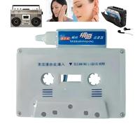 Tête de cassette nettoyante et démagnétiseur, kit d'entretien pour cassettes et cassettes audio, nettoyeur de tête VHS, nettoyeur de cassette pour adultes (1 bouteille de liquide de nettoyage)