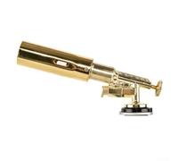 Tête de chalumeau au butane réglable pour cuisine en plein air, barbecue et utilisation culinaire, 19 x 7 x 4 cm, outil de flamme en alliage de cuivre avec contrôle de la flamme de précision pour