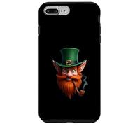 Tête de Chapeau Vert Visage Leprechaun Irlandais Art Coque pour iPhone 7 Plus/8 Plus