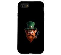 Tête de Chapeau Vert Visage Leprechaun Irlandais Art Coque pour iPhone SE (2020) / 7/8