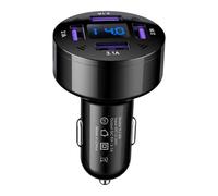 Tête de chargeur de téléphone - Bloc de charge rapide, prise multi-ports, unité d'alimentation du véhicule | Adaptateur de voiture universel pour appareils photo, smartphones et manettes de jeu