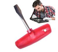 Tête de chasse à tête plate Tournevis de poche avec poignée T - Outil de réparation de précision remplacement de groupe portable pour trépied avec caméra de libération