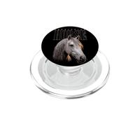 Tête de Cheval andalou, Ferme, bétail, Cheval PopSockets PopGrip pour MagSafe