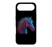 Tête de Cheval colorée Style rétro aérographe Coque pour iPhone Air