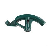 Tête de cintreuse manuelle de conduit, outil de cintrage de tuyaux en acier au carbone pour tube en cuivre et aluminium, outil manuel ergonomique pour projets de plomberie (2,5 cm)