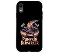 Tête de Citrouille Berserker - Guerrier Viking Amusant Halloween Coque pour iPhone XR