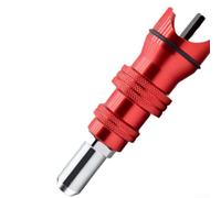 Tête de Conversion pour Riveteuse Électrique en Acier Allié avec 4 Embouts | Tête Adaptation Riveteuse Électrique,Kit Conversion pour perceuse Rivetage,Embouts Rivets Acier