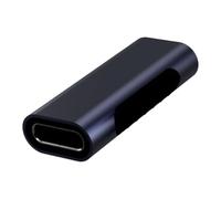 Tête de Conversion USB C Femelle - Type C | Connecteur de coupleur d'extension, Lien de de données à Grande Vitesse, convertisseur de Charge en d'aluminium, Outil de connectivité d'a