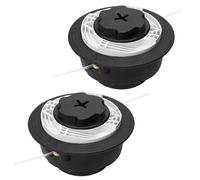 Tête de coupe Autocut C6-2 pour STIHL, Tête coupe avec Pointe Automatique - Tête de Débroussailleuse à Double Fil - Bobine de Fil en Nylon pour Débroussailleuse à Essence