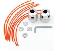 Tête de coupe-bordure - ALU NYLON CUT - 3,0 mm - Lot de 4 fils - Compatible M10 M12 M8