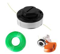 Tête de coupe C3-2 pour débroussailleuse Stihl, tête à fil pour Stihl Autocut c 3-2 avec fil de coupe de rechange, accessoire de rechange tête de coupe double pour débroussailleuse, compatible avec