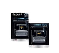 Tête De Coupe-feuille De Rechange 51S, Compatible Avec Les Rasoirs Électriques Braun WaterFlex Série 5 (séries 8000, 8970, 8985, 8986, 8987, 550 Et 570). Rasoirs For Hommes 51S.(2pcs)