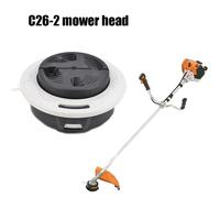 Tête de coupe gazon double ligne C26-2, pour Stihl Autocut FS55 FS56 FS70 FS80 FS85 FS90 FS91 FS94 FS110 FS120 FS130 FS131 FS240 FS250 1PC