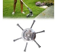 Tête De Coupe-Herbe Universelle en Fil d'acier De 15 Cm, Compatible avec La Plupart des Tondeuses À Gazon, for Désherber, Éliminer La Mousse, La Rouille Et Les Mauvaises Herbes(6)