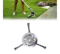 Tête De Coupe-Herbe Universelle en Fil d'acier De 15 Cm, Compatible avec La Plupart des Tondeuses À Gazon, for Désherber, Éliminer La Mousse, La Rouille Et Les Mauvaises Herbes(3)