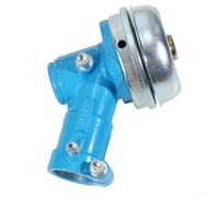 Tête de coupe pour tondeuse à gazon compatible avec les tubes de 26 mm et 28 mm, acier inoxydable, une oreille, configuration à 7 ou 9 dents pour un retrait efficace de l'herbe (28-9)