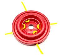 Tête de coupe universelle en aluminium avec quatre fils for débroussailleuse à essence, 1 pièce