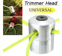 Tête de coupe universelle en aluminium, avec quatre lignes, pour débroussailleuse et débroussailleuse, tondeuse à gazon ""Nipseyteko