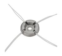 Tête de coupe universelle for tondeuse à gazon en aluminium, 1 pièce, équipée de 8 pièces de câble en acier