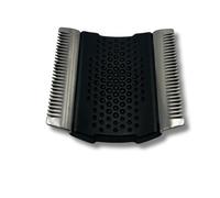 Tête de couteau compatible avec / pièce de rechange pour tondeuse à cheveux BaByliss SC758E et tondeuse à calvitie BaByliss SC758E