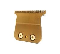Tête De Couteau De Rechange En Acier Au Carbone for Barbier Professionnel, Lame DLC for BAB787/707Z, Compatible Avec JUCAI, PRO F7878(Golden Blade)