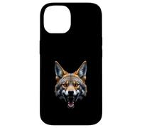 Tête de Coyote en colère - Animal Sauvage Rugissant - Art du désert Coque pour iPhone 14