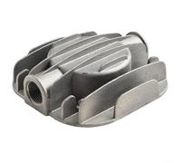 Tête de cylindre de compresseur d'air en fonte d'aluminium, pièce de rechange, sans huile, accessoire silencieux avec 13 tailles pour outils d'atelier de jardin (8)