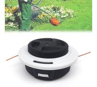 Tête de Débroussailleuse,Tete Debroussailleuse Universelle,Tête Débroussailleuse Avec Pommeau en Acier Robuste,AutoCut C26-2 Tête de Coupe pour Stihl Fs55 Fs56 Jardin,Pelouse